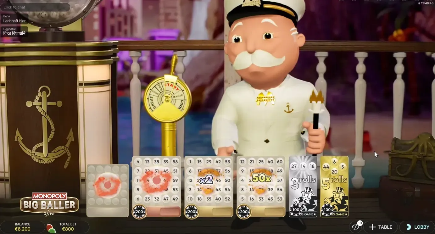 Monopoly Big Baller Today Result